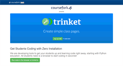 Desktop Screenshot of coursefork.org